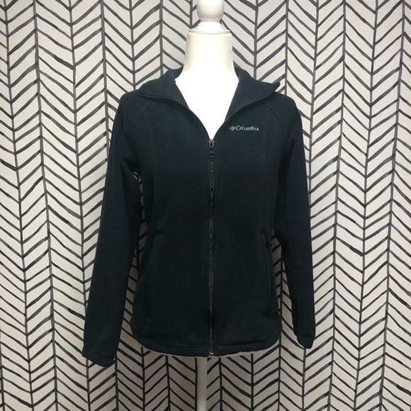 Columbia Jackets & Blazers - Columbia Black Fleece Zip Jacket